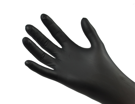 Nitrile glove SafeTouch® Advanced™ Black powder-free