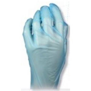 Glove Safebasics® TPE blue food powder-free