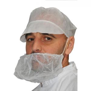 PP beard cover with elastic