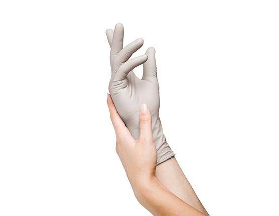 Latex glove SafeTouch® Connect™ Vitals powder-free